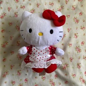hello kitty dress plush